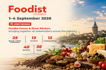 بەشداری کۆمپانیای خالص لە Foodist Istanbul 2026